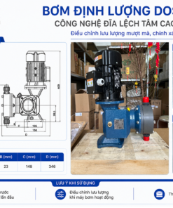 Bơm Định Lượng DOSAKI KM170/0.7-PTCP-US53