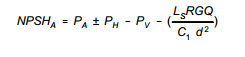 Cong thuc tinh NPSHA