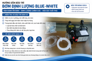 Huong dan bao tri bom dinh luong blue white