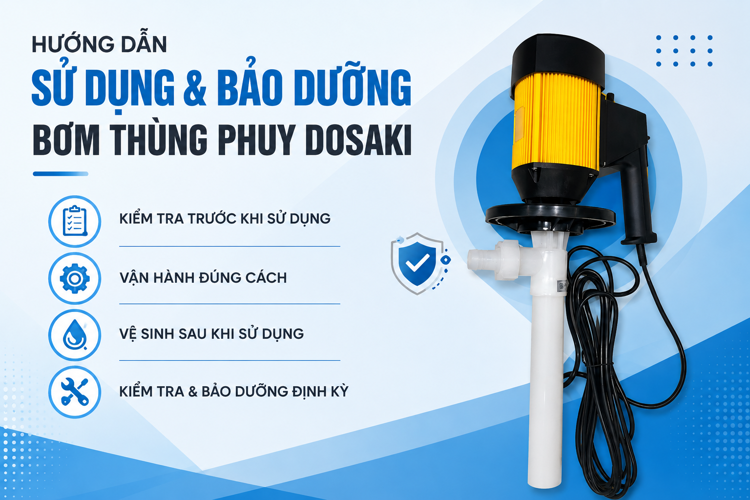 bao tri bao duong bom thung phuy dosaki