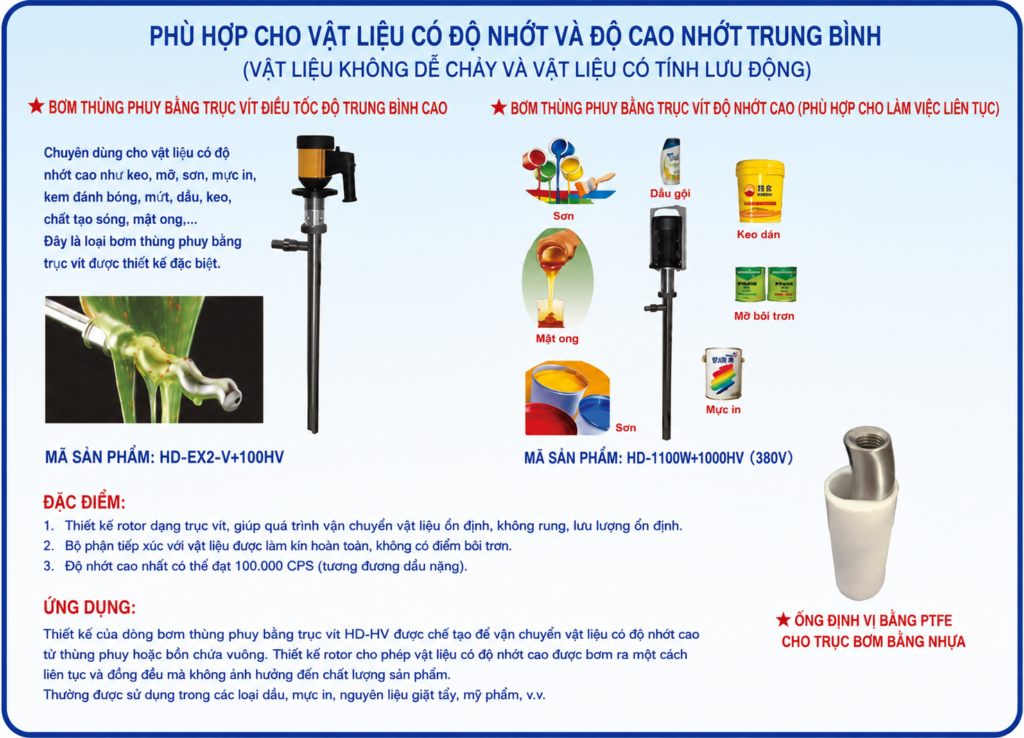 bom thung phuy truc vit DOSAKI