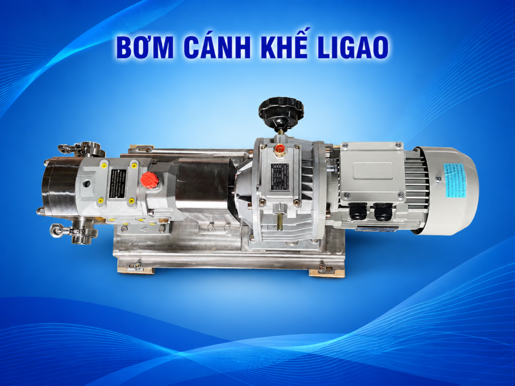 Bơm cánh khế LIGAO RT – Cấu tạo, nguyên lý, ứng dụng 1 bom canh khe ligao