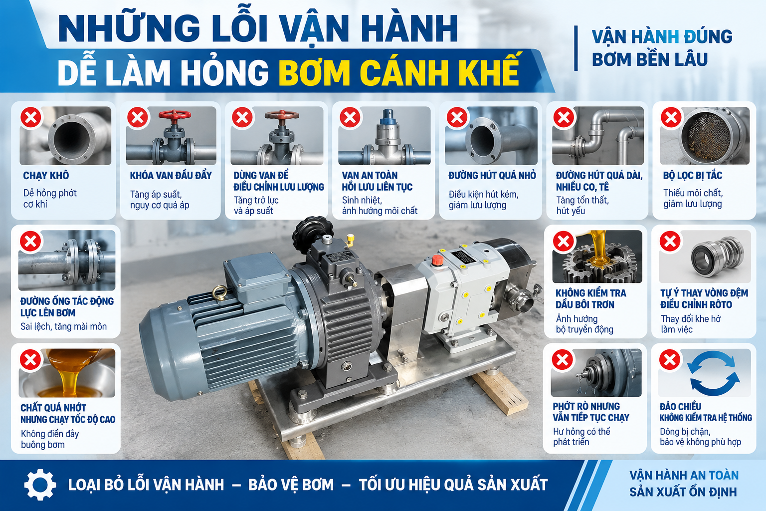 nhung loi van hanh de lam hong bom canh khe
